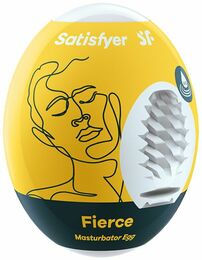 Самосмазывающийся мастурбатор-яйцо Satisfyer Egg Fierce, одноразовый, не требует смазки
