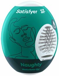 Самосмазывающийся мастурбатор-яйцо Satisfyer Egg Naughty, одноразовый, не требует смазки