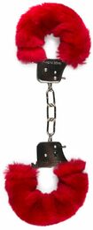 Наручники EASYTOYS Furry Handcuffs - Red