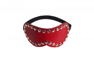 Маска Style leather mask, Red