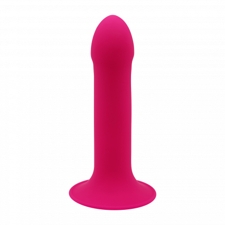 Дилдо с присоской Adrien Lastic Hitsens 2 Pink, отлично для страпона, макс диаметр 4см, длина 16,7см