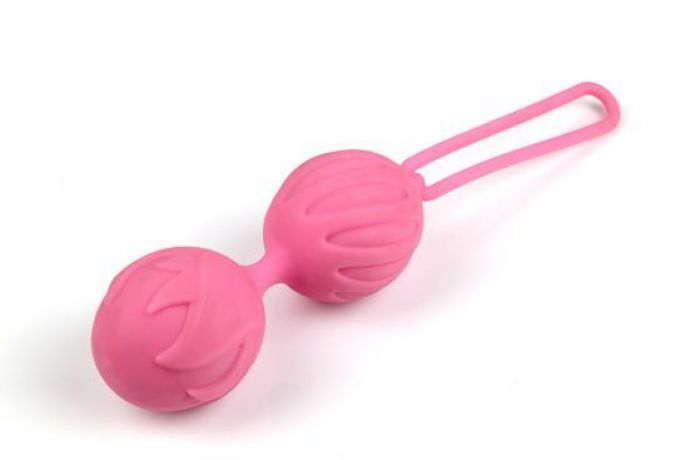 Вагинальные шарики Adrien Lastic Geisha Lastic Balls Mini Pink (S), диаметр 3,4см, вес 85гр