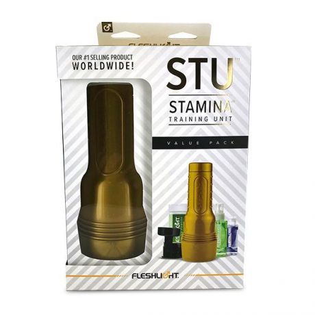 Мастурбатор Fleshlight STU Value Pack: присоска, смазка, чистящее и восстанавливающее