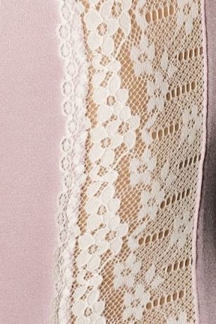 (SALE) Сорочка приталенная с чашечками SHANTI CHEMISE pink S/M - Passion Exclusive, трусики