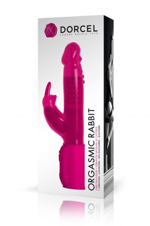 Вибратор-кролик Dorcel Orgasmic Rabbit Pink с жемчужным массажем