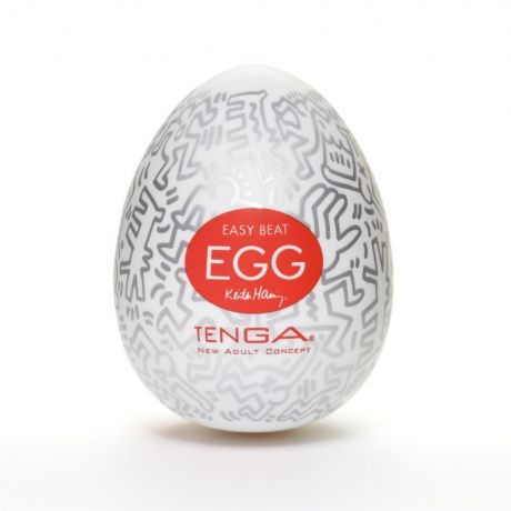 Мастурбатор яйцо Tenga Keith Haring EGG Party