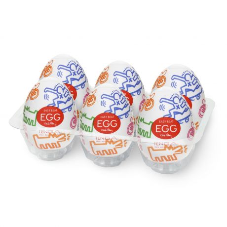 Набор Tenga Keith Haring EGG Street (6 яиц)