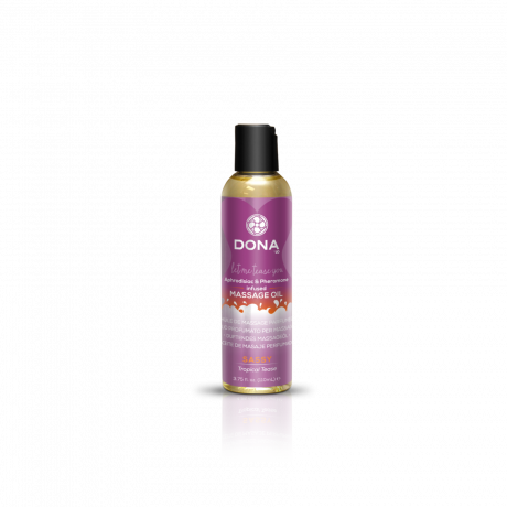 Массажное масло DONA Massage Oil SASSY - TROPICAL TEASE (110 мл) с феромонами и афродизиаками