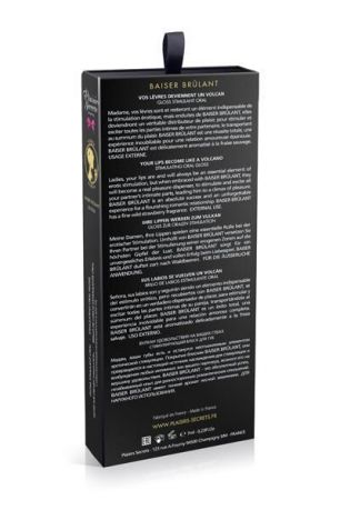 Стимулирующий блеск для губ Plaisirs Secrets Stimulating Oral Gloss Baiser Brulant (7 мл)