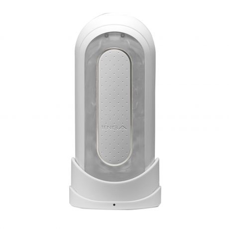 Мастурбатор Tenga Flip Zero Electronic Vibration White, изменяемая интенсивность, раскладной