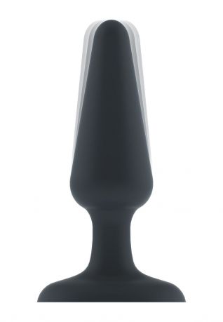 Анальная пробка с вибрацией Dorcel Best Vibe Plug M, макс. диаметр 4,1см, soft-touch силикон