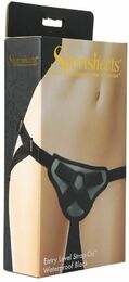 Трусы для страпона Sportsheets - Entry Level Strap-On Waterproof Black, можно в душе или ванной