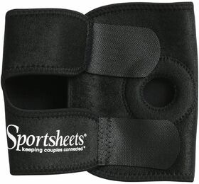 Ремень на бедро для страпона Sportsheets Thigh Strap-On, на липучке, можно на подушку, объем 55см