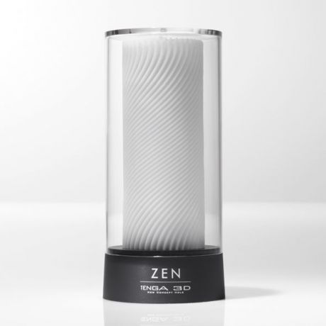 Мастурбатор Tenga 3D Zen, очень нежный, из антибактериального эластомера с серебром