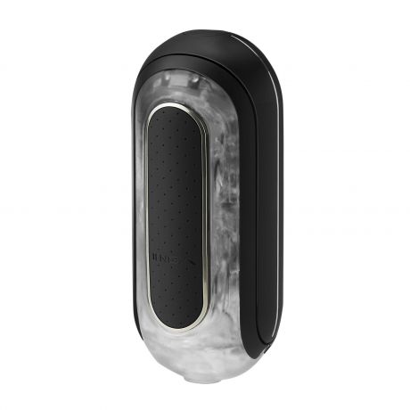 Мастурбатор Tenga Flip Zero Electronic Vibration Black, изменяемая интенсивность, раскладной