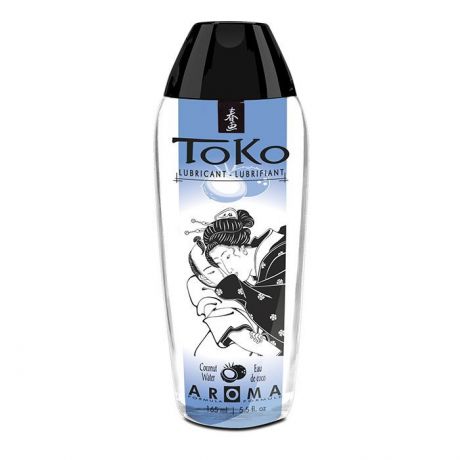 Лубрикант на водной основе Shunga Toko AROMA - Coconut Water (165 мл), не содержит сахара