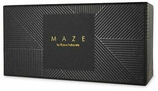 Чокер Bijoux Indiscrets MAZE - Wide Chocker Black