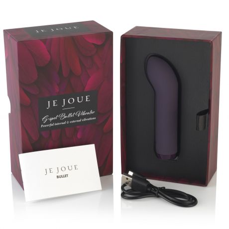 Премиум вибратор Je Joue - G-Spot Bullet Vibrator Purple с глубокой вибрацией