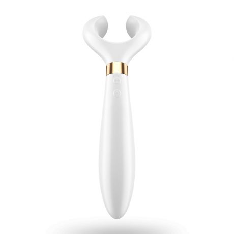 Вибратор для пар Satisfyer Endless Fun White, три мотора, многофункциональный