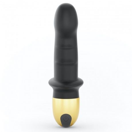 Вибратор Dorcel Mini Lover Black 2.0 перезаряжаемый, для точки G и массажа простаты