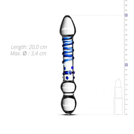 Стеклянный дилдо Gildo Glass Dildo No. 21