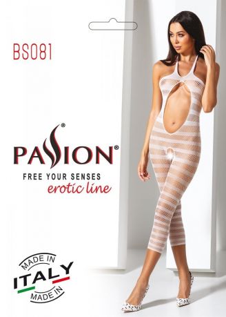 Бодистокинг Passion BS081 white