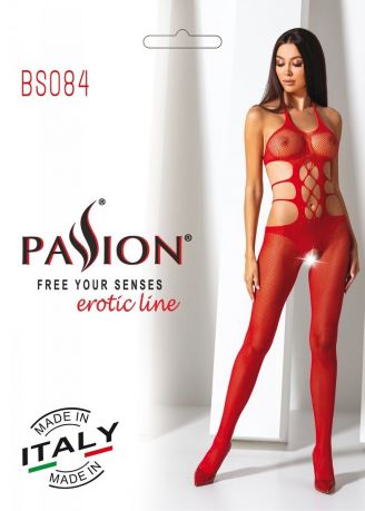 Бодистокинг Passion BS084 red