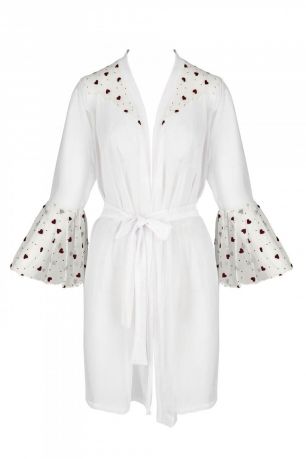 LOVELIA PEIGNOIR white L/XL - Passion