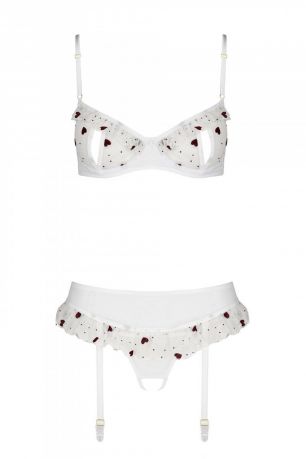 LOVELIA SET white S/M - Passion