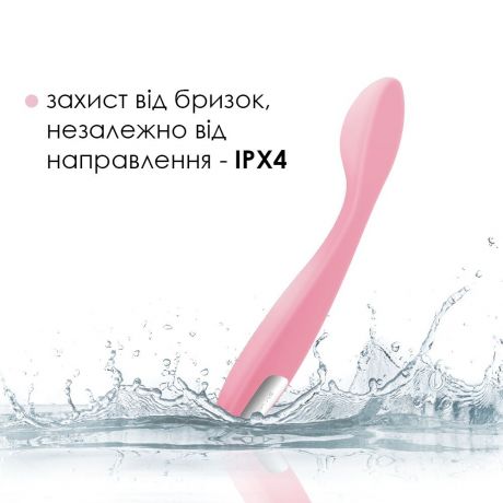 Стимулятор клитора и точки G Svakom Keri Pale Pink