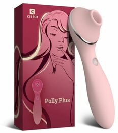 Вакуумный вибратор KisToy Polly Plus Pink