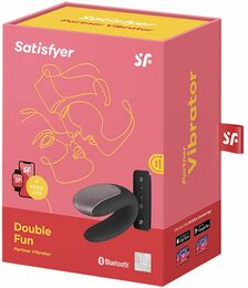 Смарт-вибратор для пар Satisfyer Double Fun (Black)