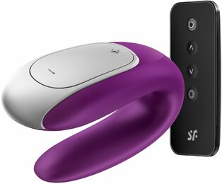 Смарт-вибратор для пар Satisfyer Double Fun (Violet)