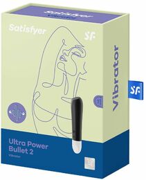 Вибропуля перезаряжаемая Ultra Power Bullet 2 Black