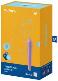 Смарт-минивибратор Satisfyer Ultra Power Bullet 8 Lilac