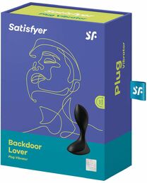 Анальная вибропробка Satisfyer Backdoor Lover Black