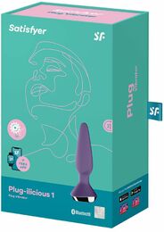 Анальная смарт-вибропробка Satisfyer Plug-ilicious 1 Purple