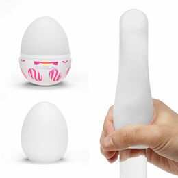 Мастурбатор-яйцо Tenga Egg Curl с рельефом из шишечек