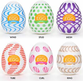 Набор яиц-мастурбаторов Tenga Egg Wonder Pack (6 яиц)