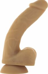 Фаллоимитатор ADDICTION - ANDREW - 8" Bendable Silicone Dong - Caramel