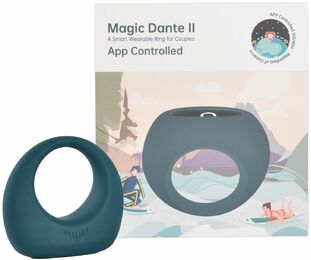 Эрекционное виброкольцо Magic Motion Dante II, управление с помощью смартфона