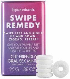 Мятные конфеты Bijoux Indiscrets SWIPE REMEDY - clitherapy oral sex mints