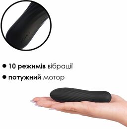 Мощный мини вибратор Svakom Tulip Black