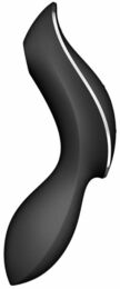 Вакуумный стимулятор с вибрацией Satisfyer Curvy Trinity 2 Black