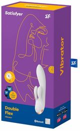 Вибратор кролик Satisfyer Double Flex White