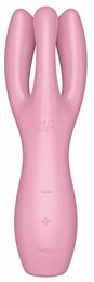 Клиторальный вибратор Satisfyer Threesome 3 Pink с тремя пальчиками