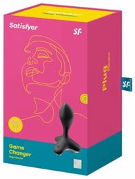 Анальная пробка с вибрацией Satisfyer Game Changer Black