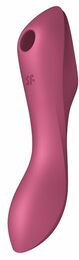 Вакуумный стимулятор с вибрацией Satisfyer Curvy Trinity 3 Red