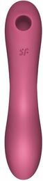 Вакуумный стимулятор с вибрацией Satisfyer Curvy Trinity 3 Red