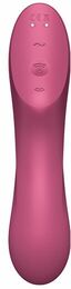 Вакуумный стимулятор с вибрацией Satisfyer Curvy Trinity 3 Red